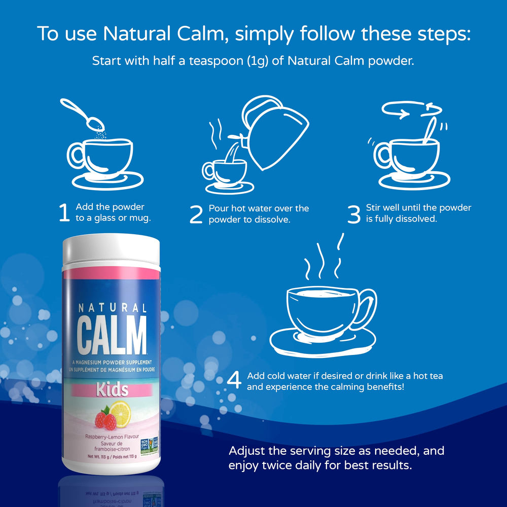 Natural Vitality Natural Calm packaging