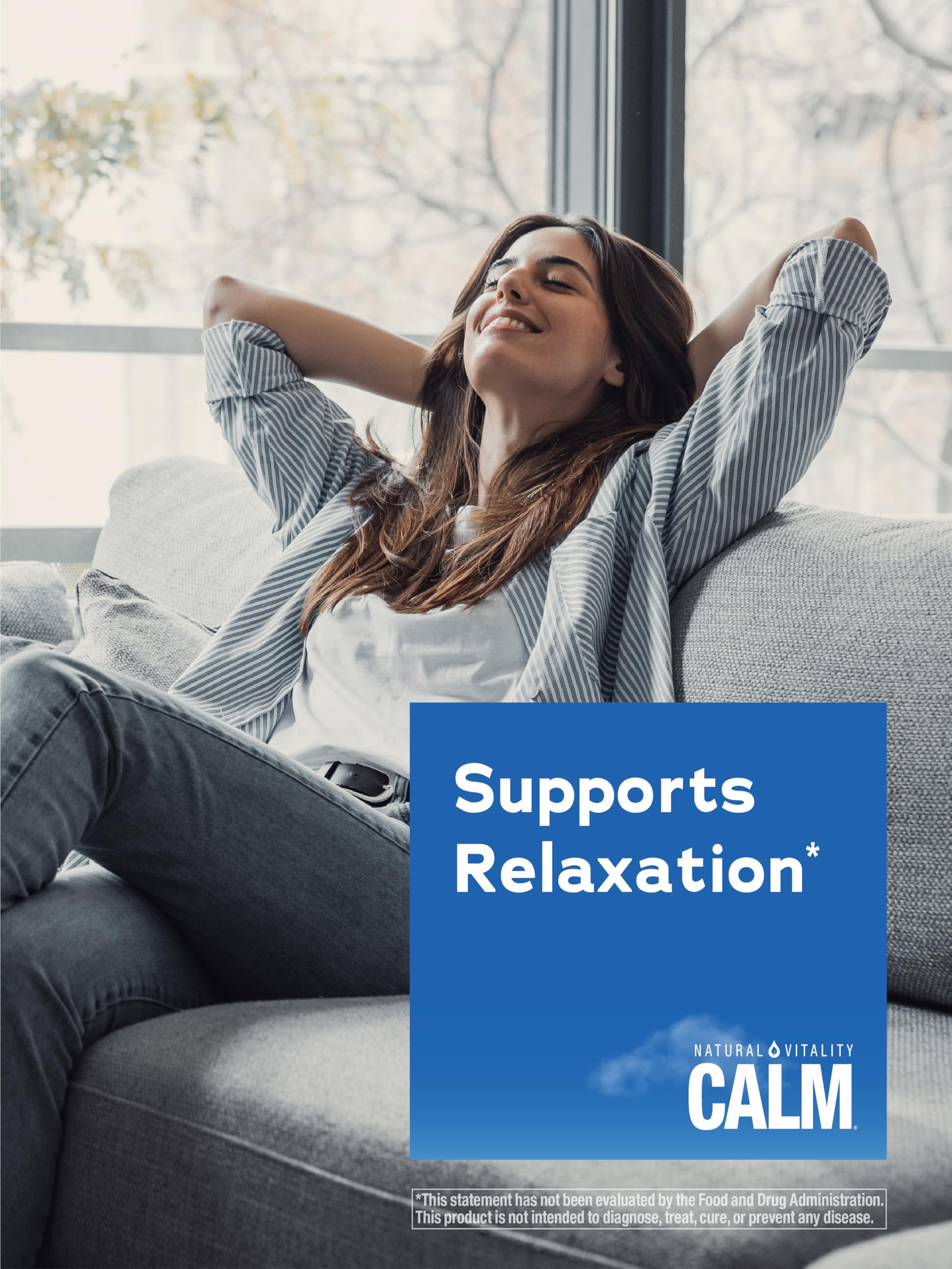Lifestyle image of Raspberry Lemon Calm magnesium drink mix