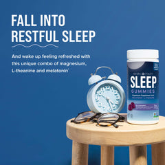 Two gummies on a white surface showing texture