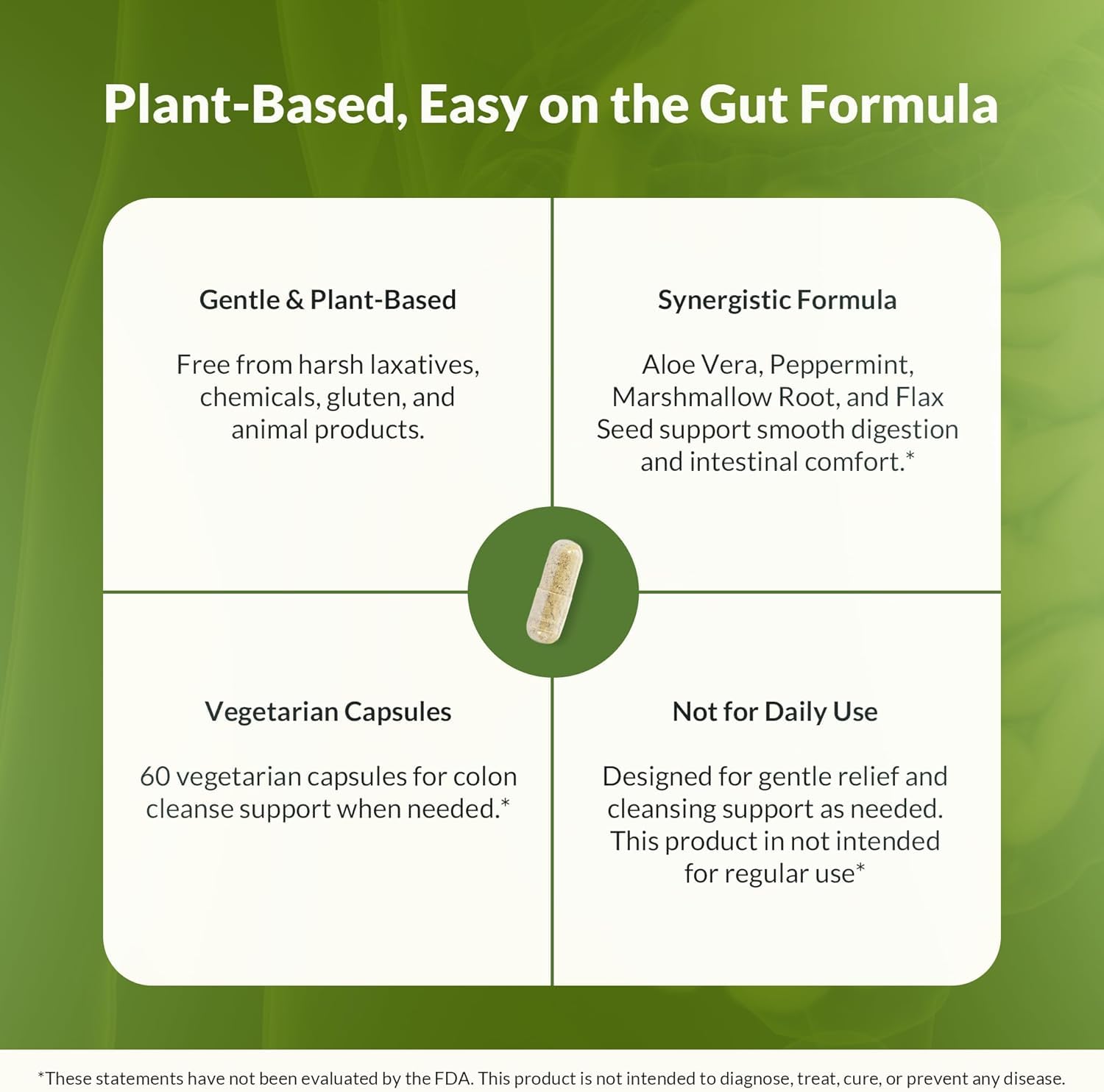 Flax seed highlighting fiber and omega-3 support