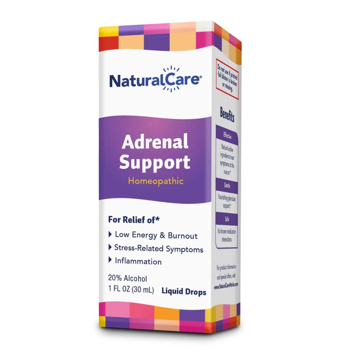 Dosage instructions for NaturalCare Adrenal Support