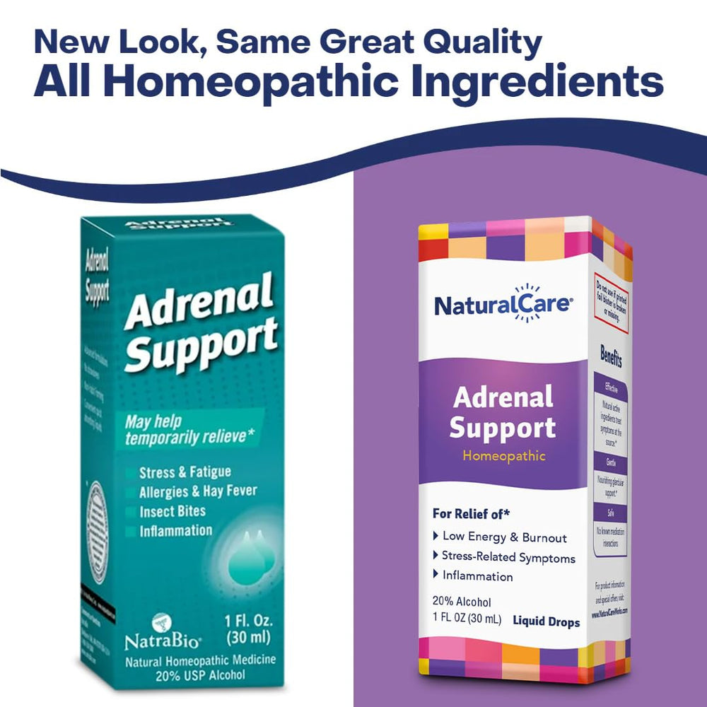 NaturalCare Adrenal Support packaging box