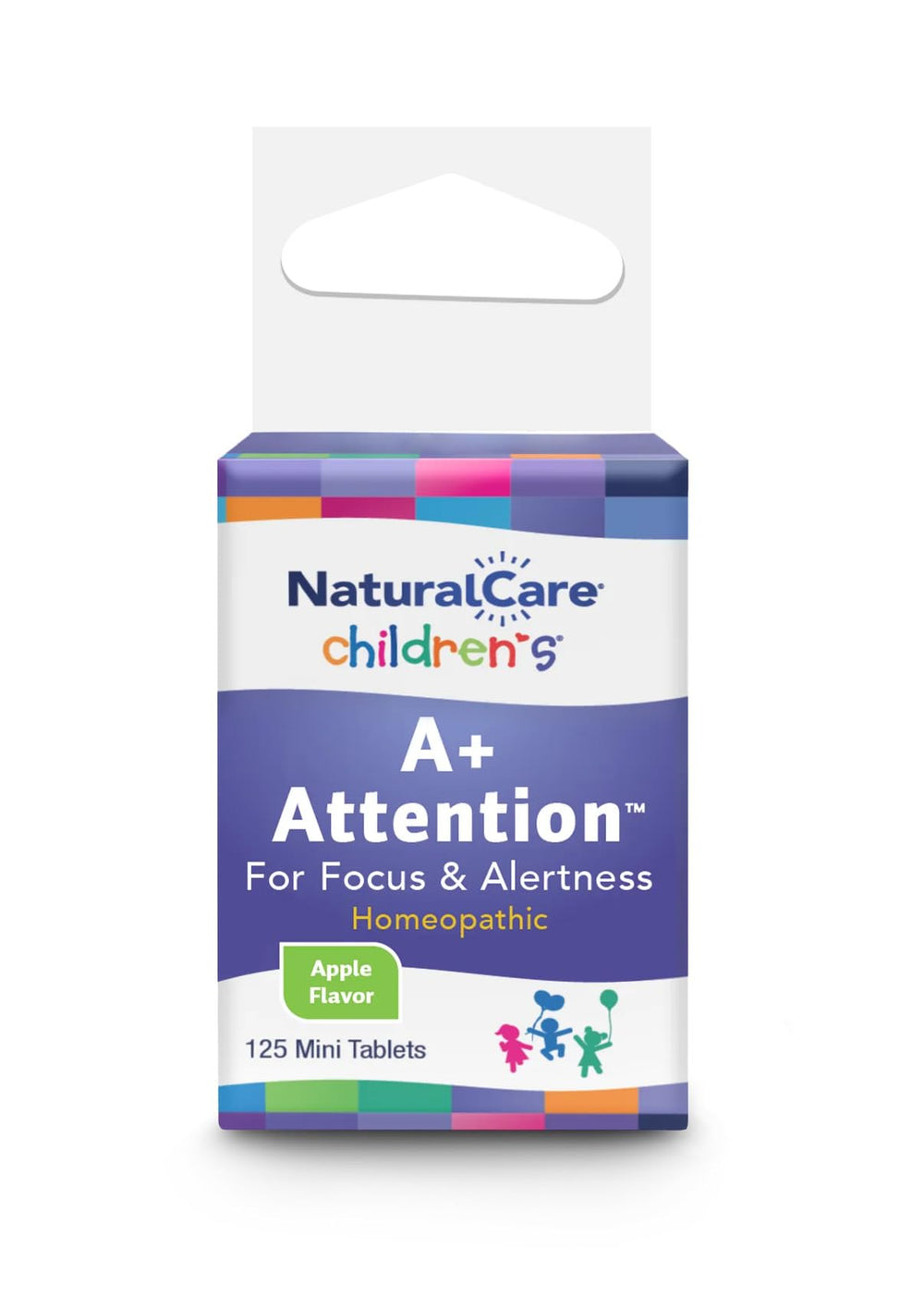 NaturalCare Children's A+ Attention bottle front view