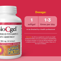 Close-up of BerryRich whole fruit blend label