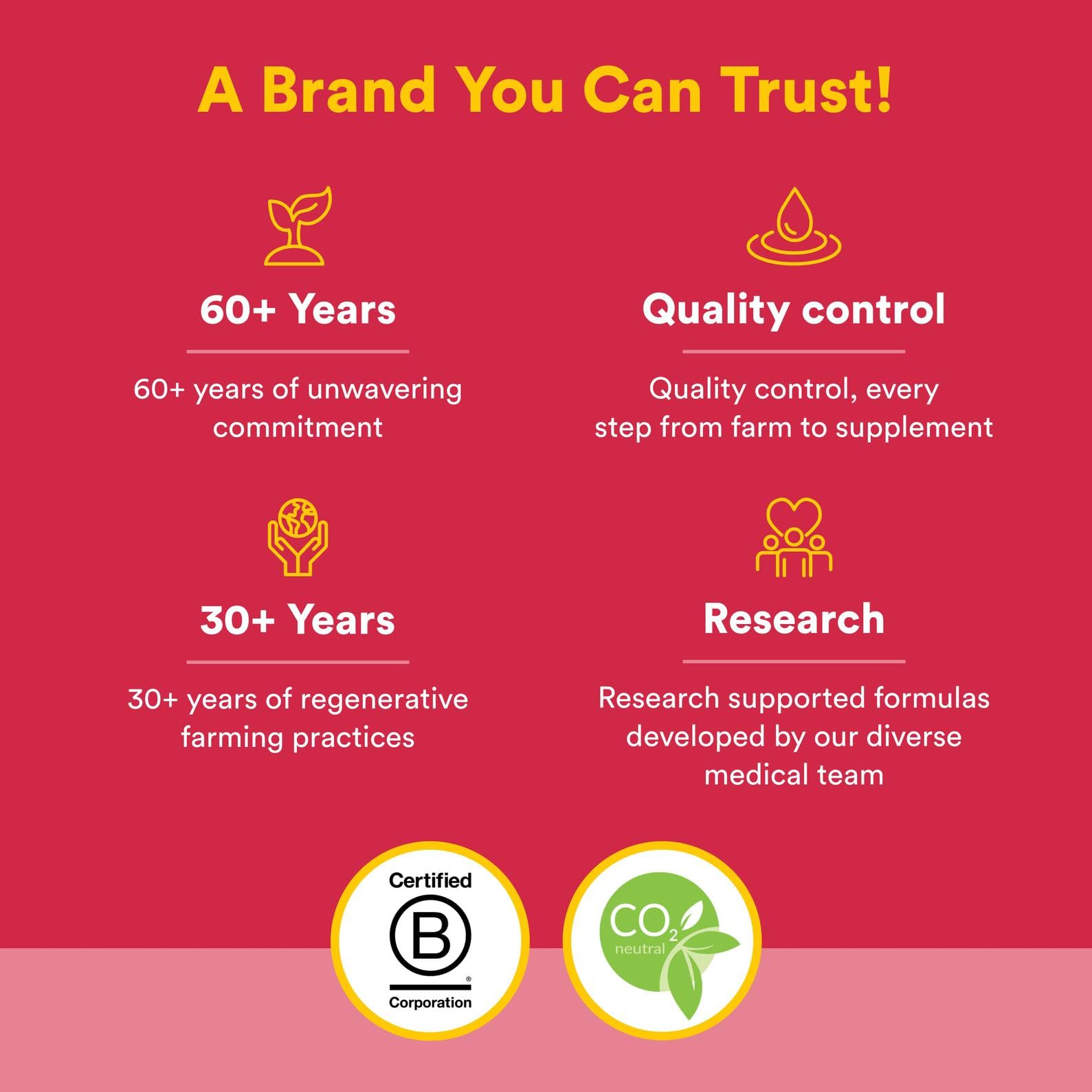 Gentle on the stomach claim on the label