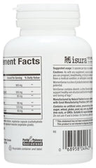 Natural Factors VeinSense capsules closeup highlighting capsule texture supporting healthy blood flow