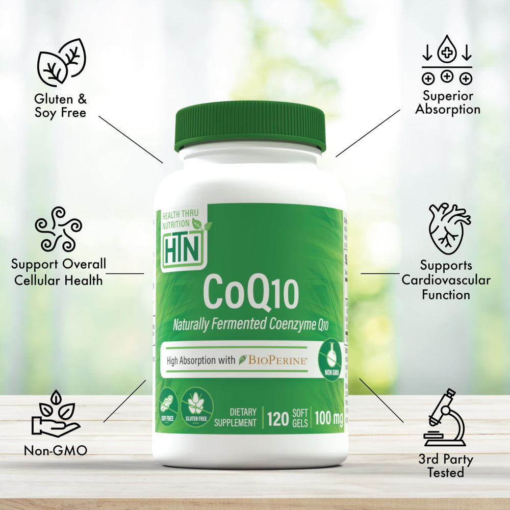 Naturally fermented CoQ10 production process illustration