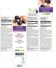 Guarana seed extract liquid in dropper for tincture