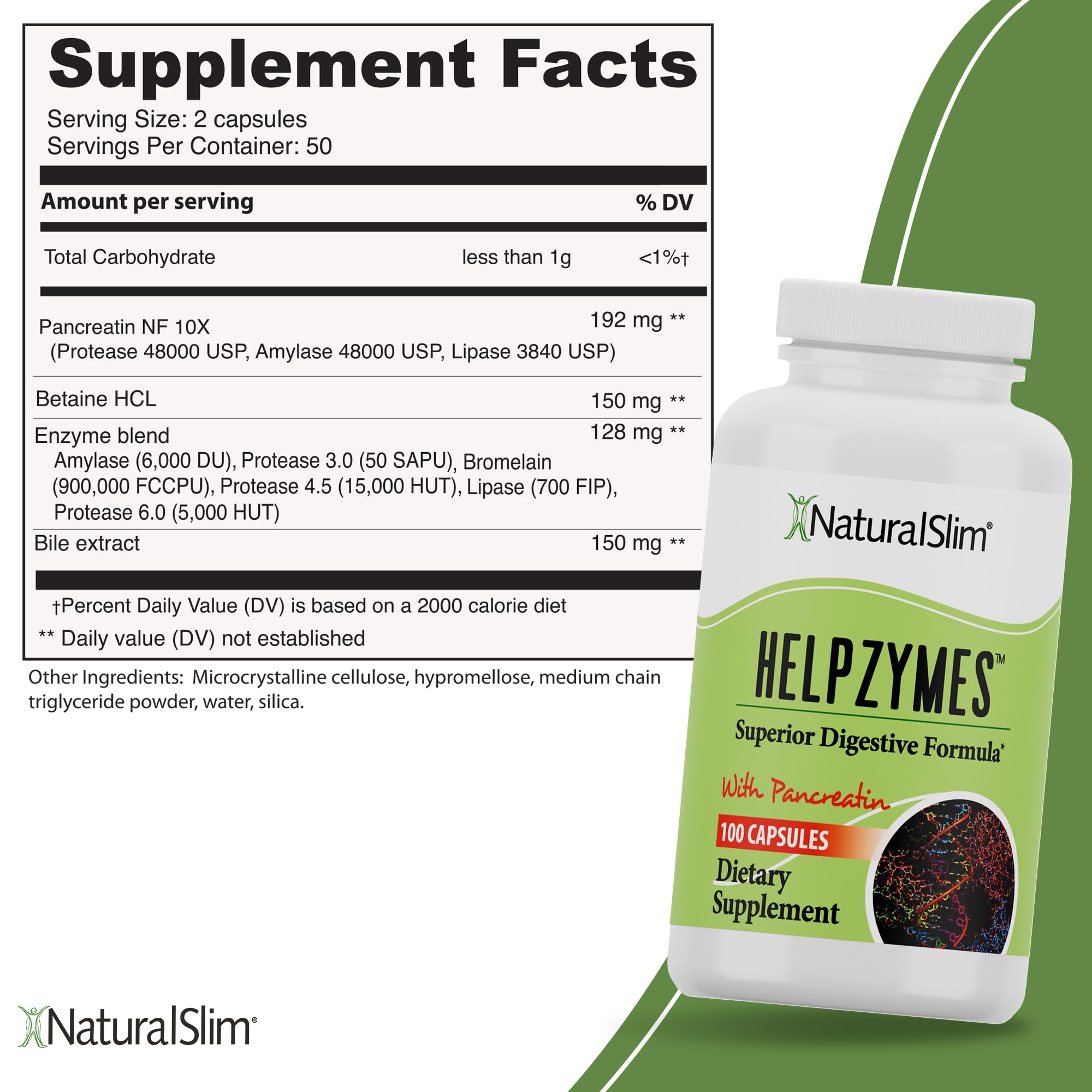 Helpzymes 3-pack packaging