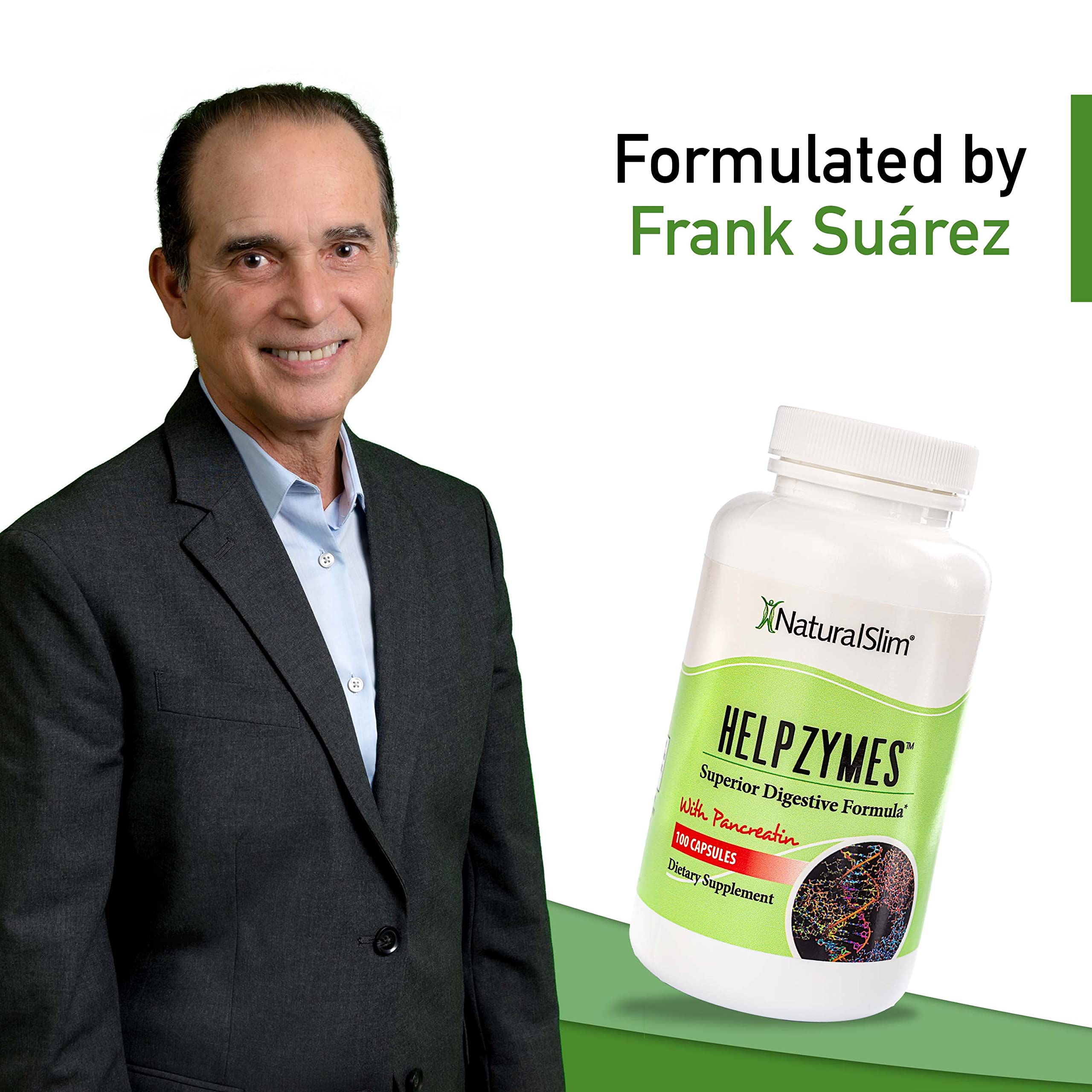 Three bottles of NaturalSlim Digestive Enzymes set