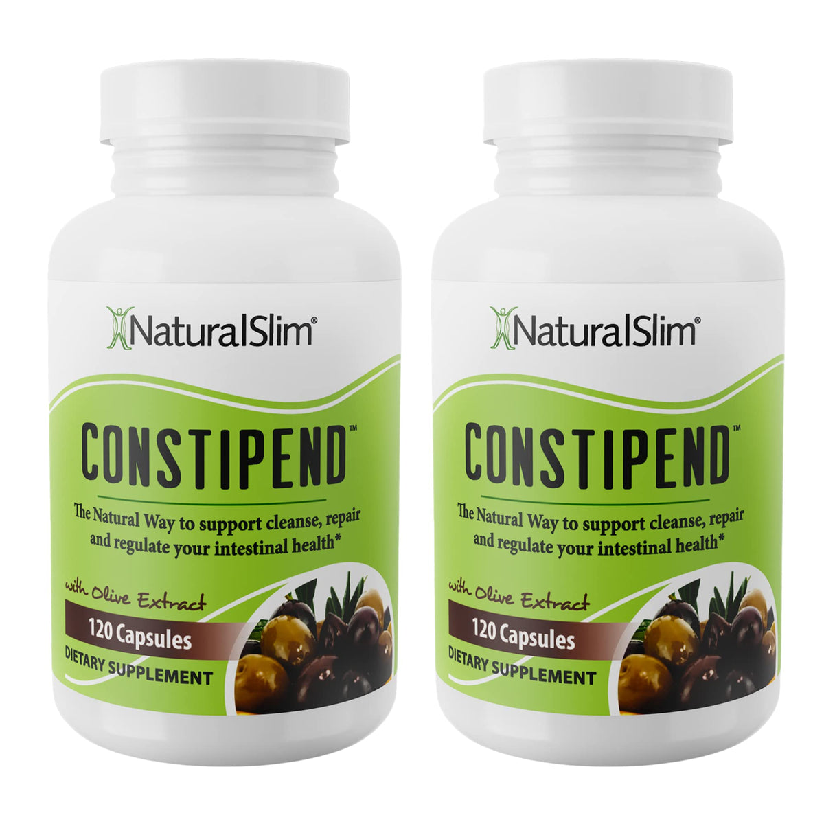 Naturalslim Constipend bottle featuring magnesium oxide