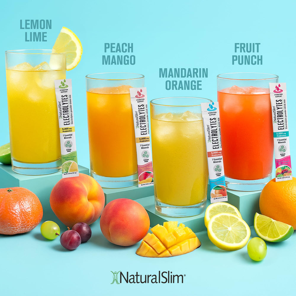 NaturalSlim Prebiotic Fiber 5000mg packet promoting digestive wellness.