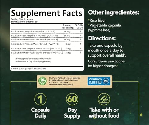 Ethically sourced Brazilian propolis from biodiverse regions