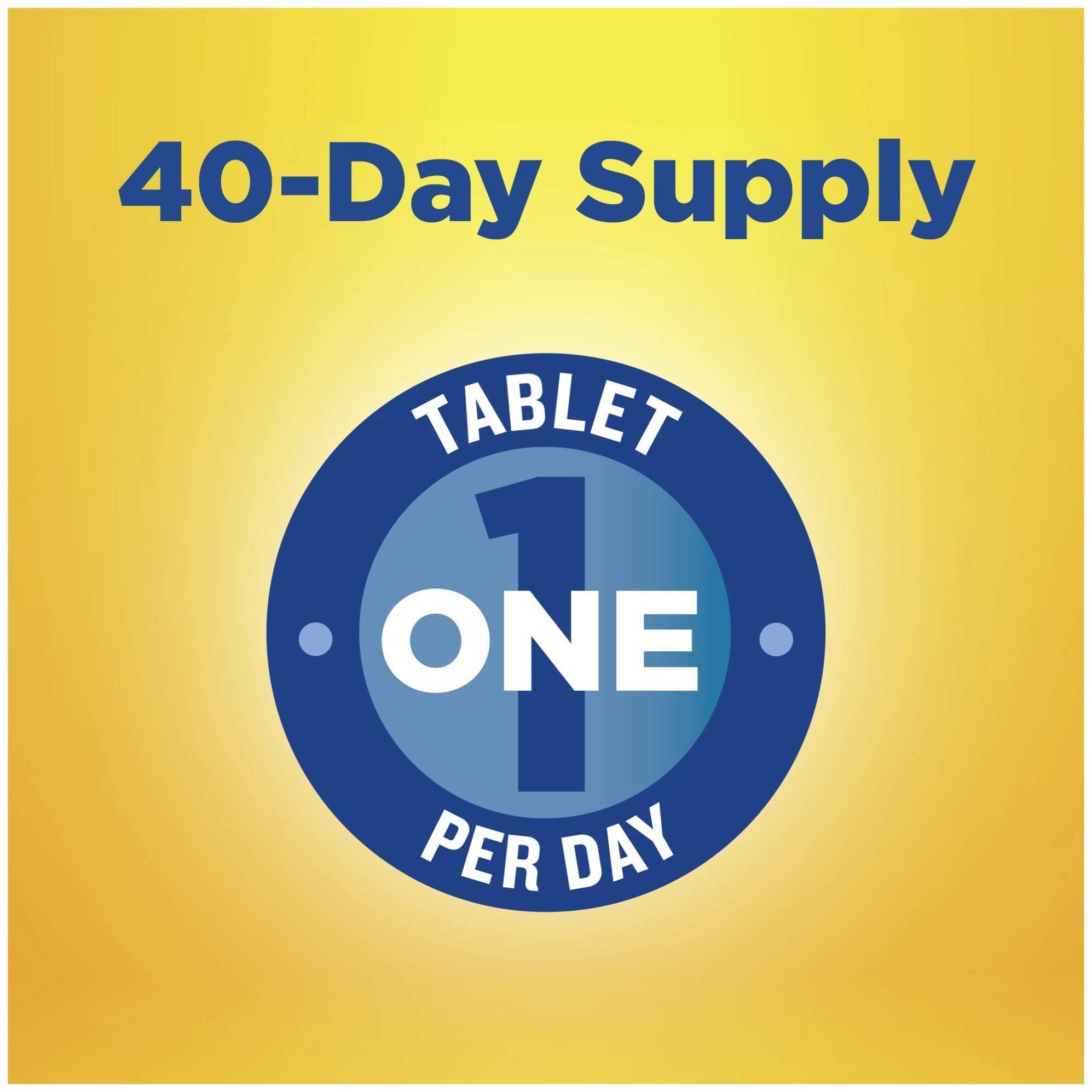 40-tablet bottle of Nature Made Back to Sleep