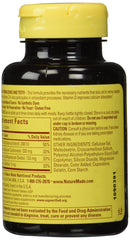 Close-up view of Nature Made Calcium Magnesium & Zinc Tabs bottle