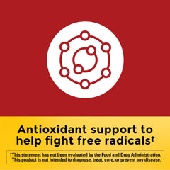 CoQ10 100 mg softgels bottle with label close-up