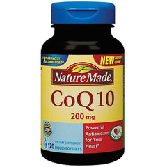 Nature Made CoQ10 200 mg orange-flavored softgels, 120-count