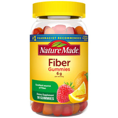 Nature Made Fiber 6 g Gummies bottle front label