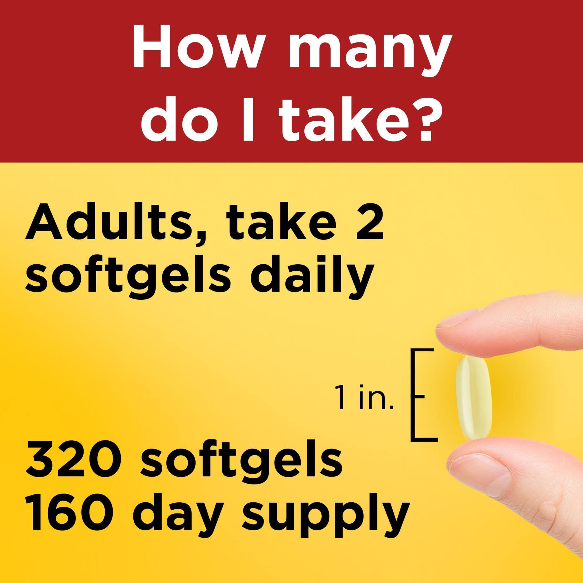 Nature Made Fish Oil gluten-free and dairy-free formula for dietary flexibility.