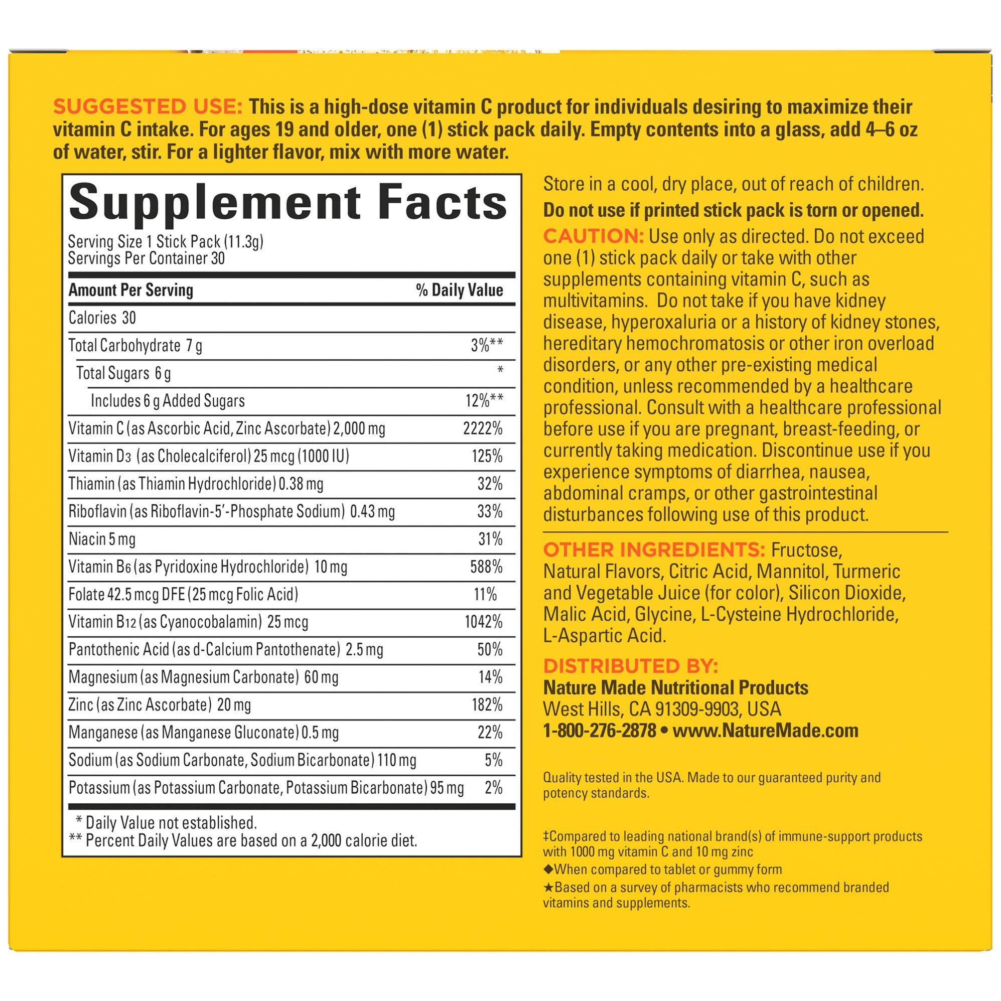 Preparing ImmuneMAX fizzy drink by dissolving a stick in water