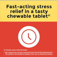 Chewable tablet in tropical fruit flavor