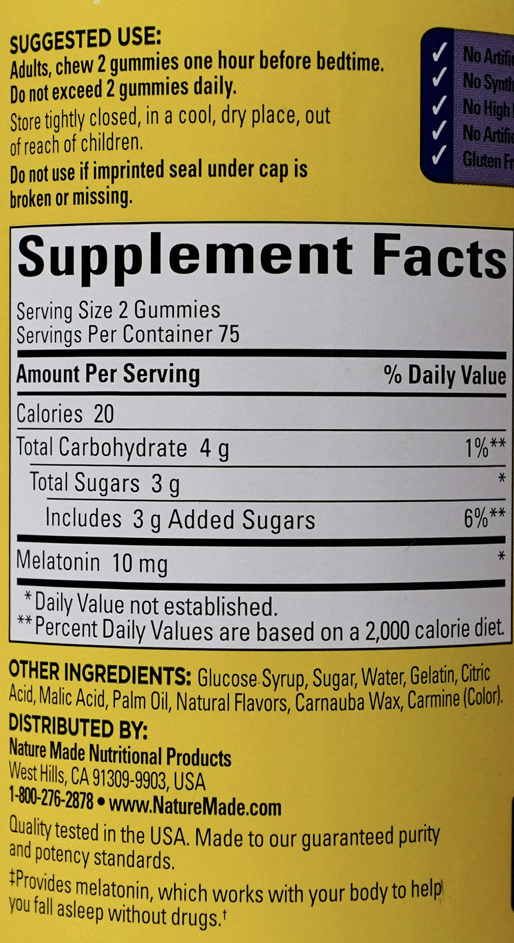 Close-up of Dreamy Strawberry flavored Melatonin Gummies