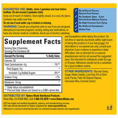 Strawberry-flavored Nature Made Melatonin Gummies