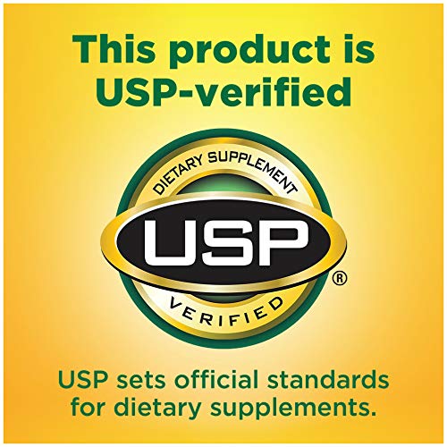 USP Verified seal on Nature Made box ensuring verified potency