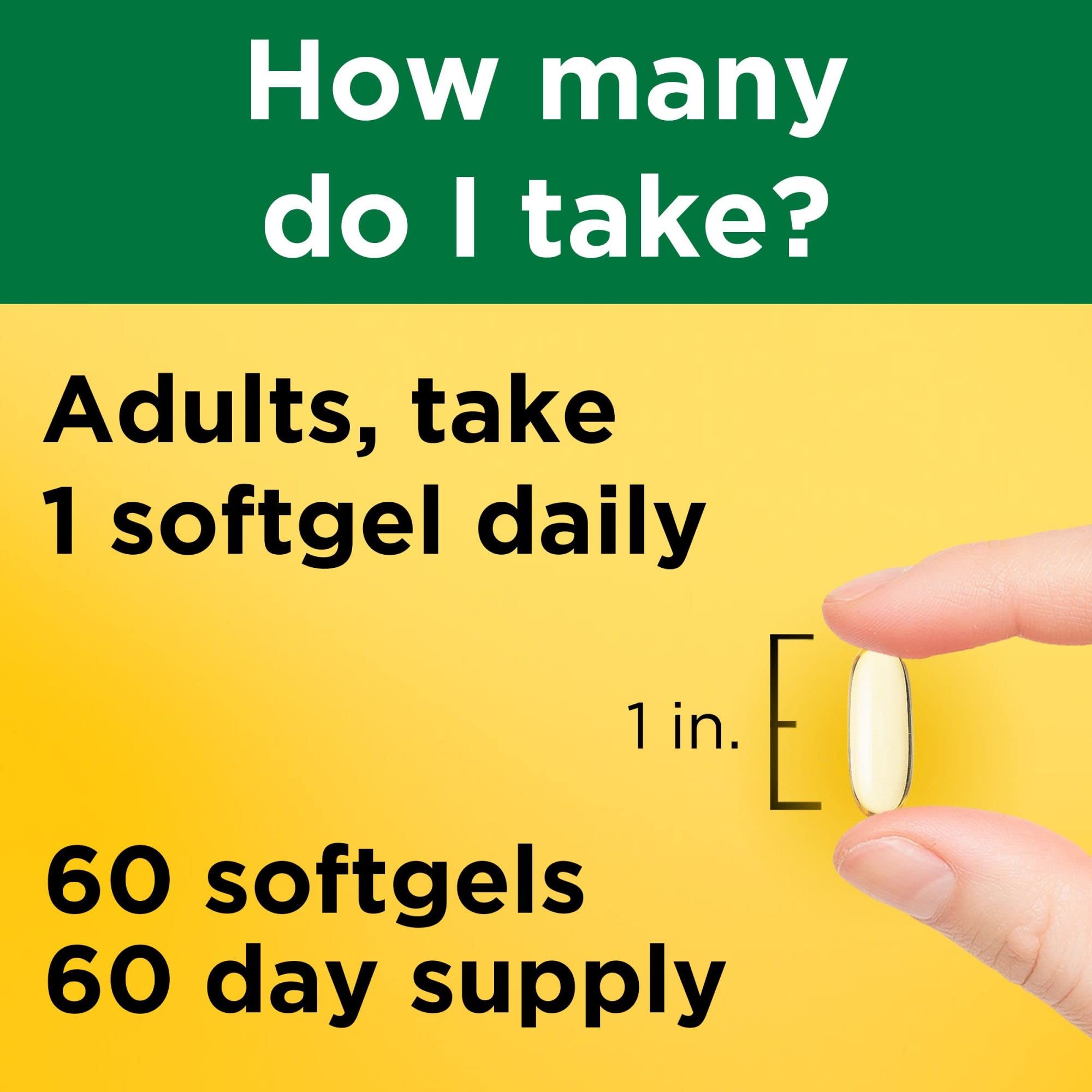 Banner promoting Nature Made Plant Sourced Vitamin E