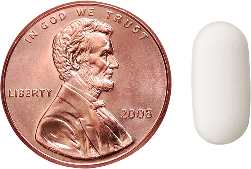 Box showing Nature Made packaging for potassium gluconate 550mg pack of five