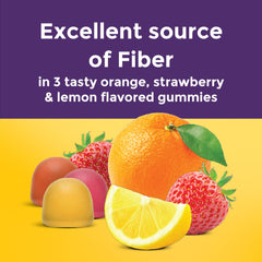 Digestive health support provided by Nature Made Prebiotic Fiber Gummies