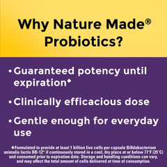 BB-12 probiotic strain graphic highlighting 1B CFU for digestive health