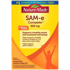 Nature Made SAM-e Complete 400 mg Enteric Coated Tablets bottle