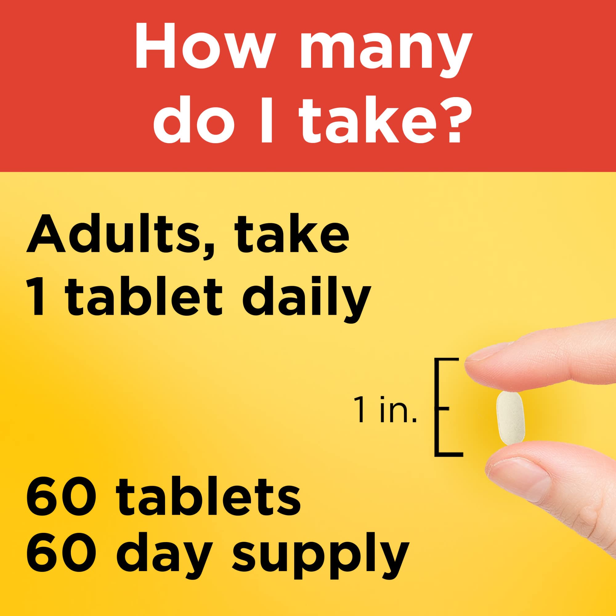 Icon listing 15 mg vitamin E per tablet