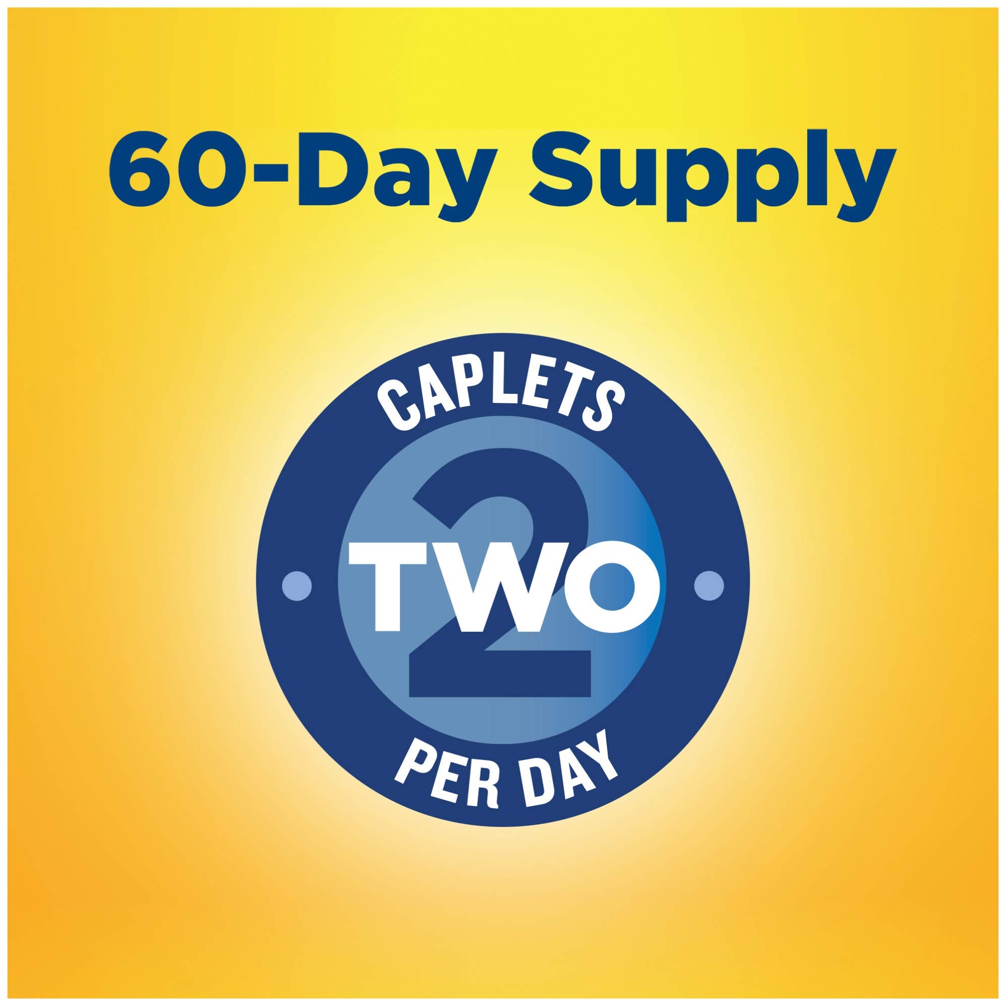 Serving size: two caplets daily