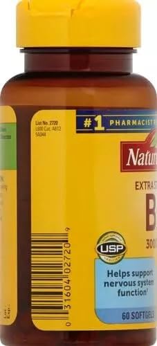 Triple-pack packaging of Nature Made Vitamin B-12 Softgels 3000 mcg