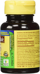 Front view of Nature Made Vitamin B-6 bottle with packaging