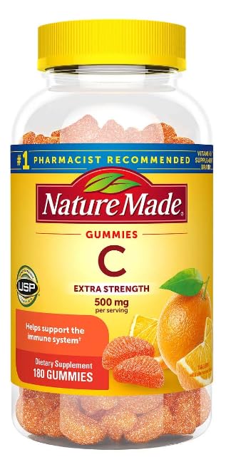 Nature Made Vitamin C Extra Strength 500 mg - 180 Gummies