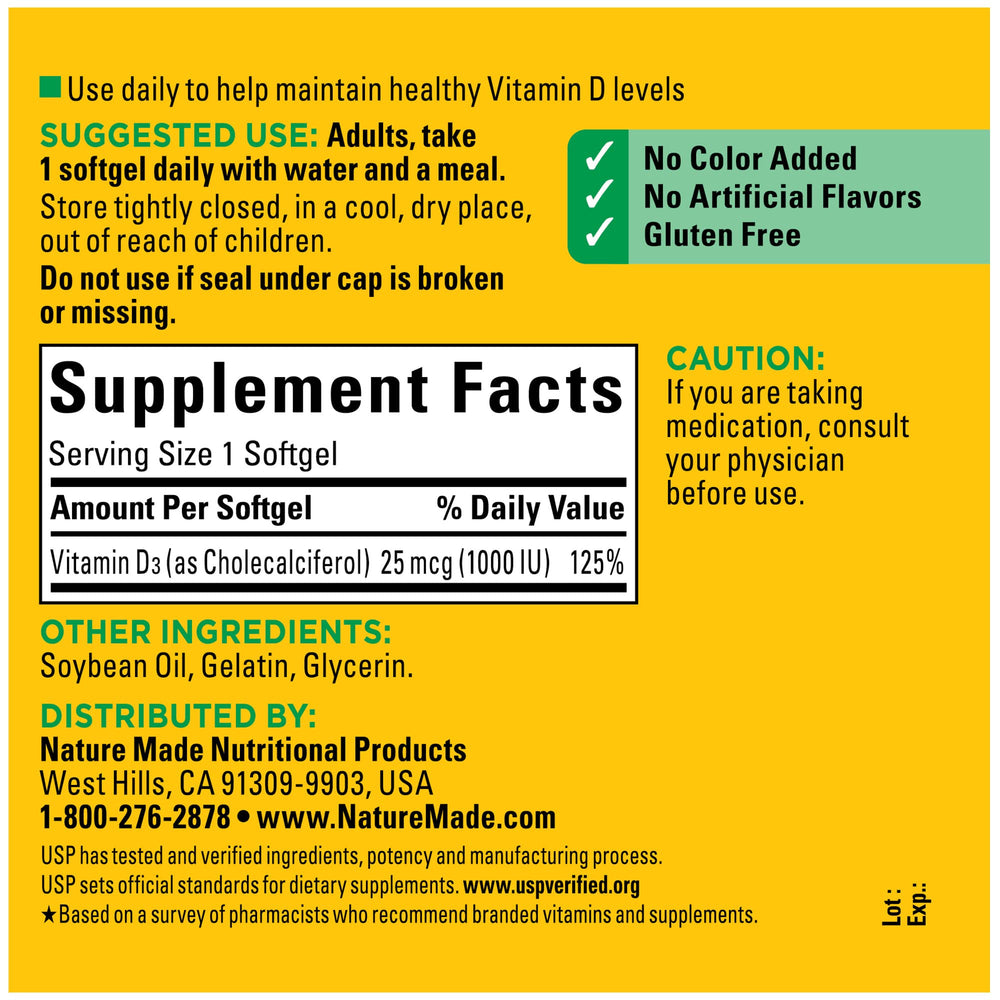 D3 daily dosage guide for adults