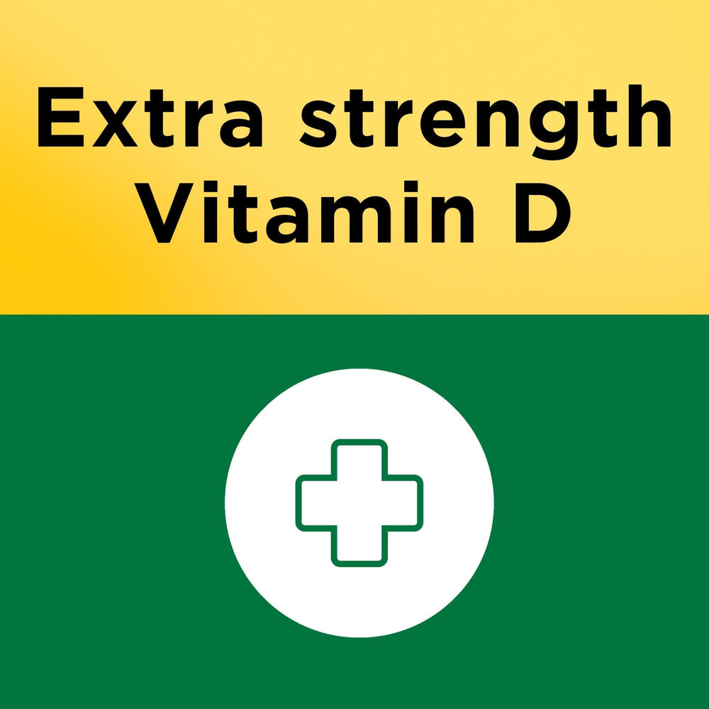 Nature Made Vitamin D3 5000 IU softgels bottle scene presents easy daily supplementation.