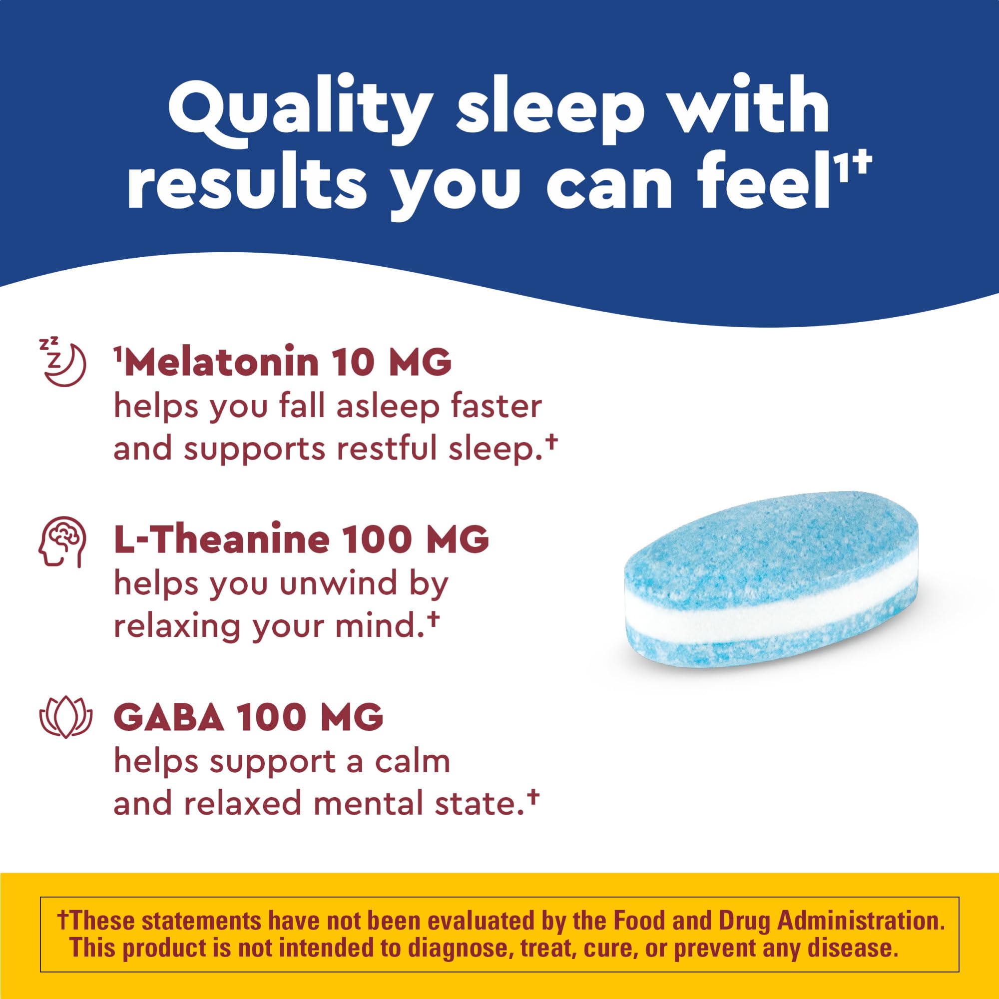 Sleep Longer product packaging and labeling