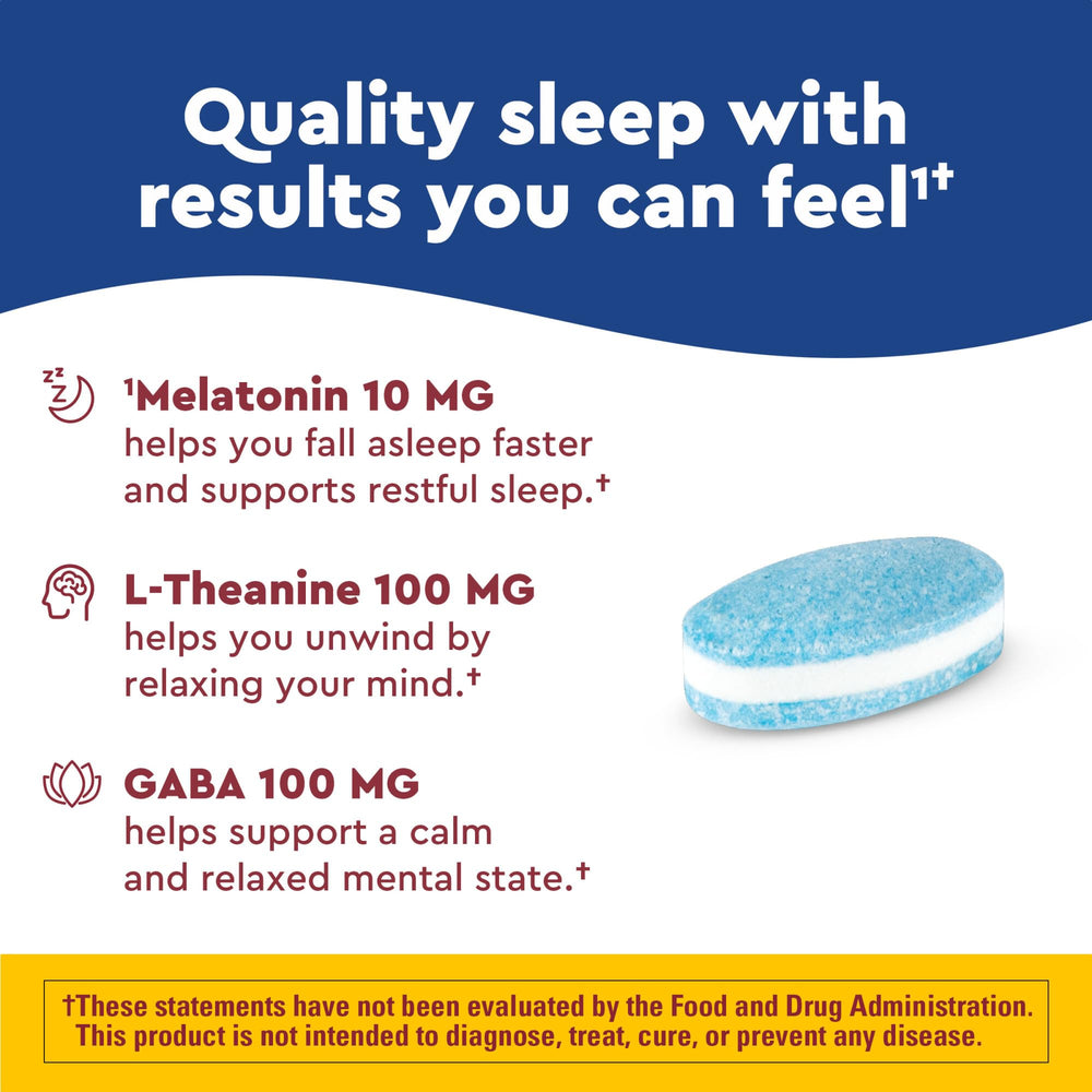 Sleep Longer product packaging and labeling