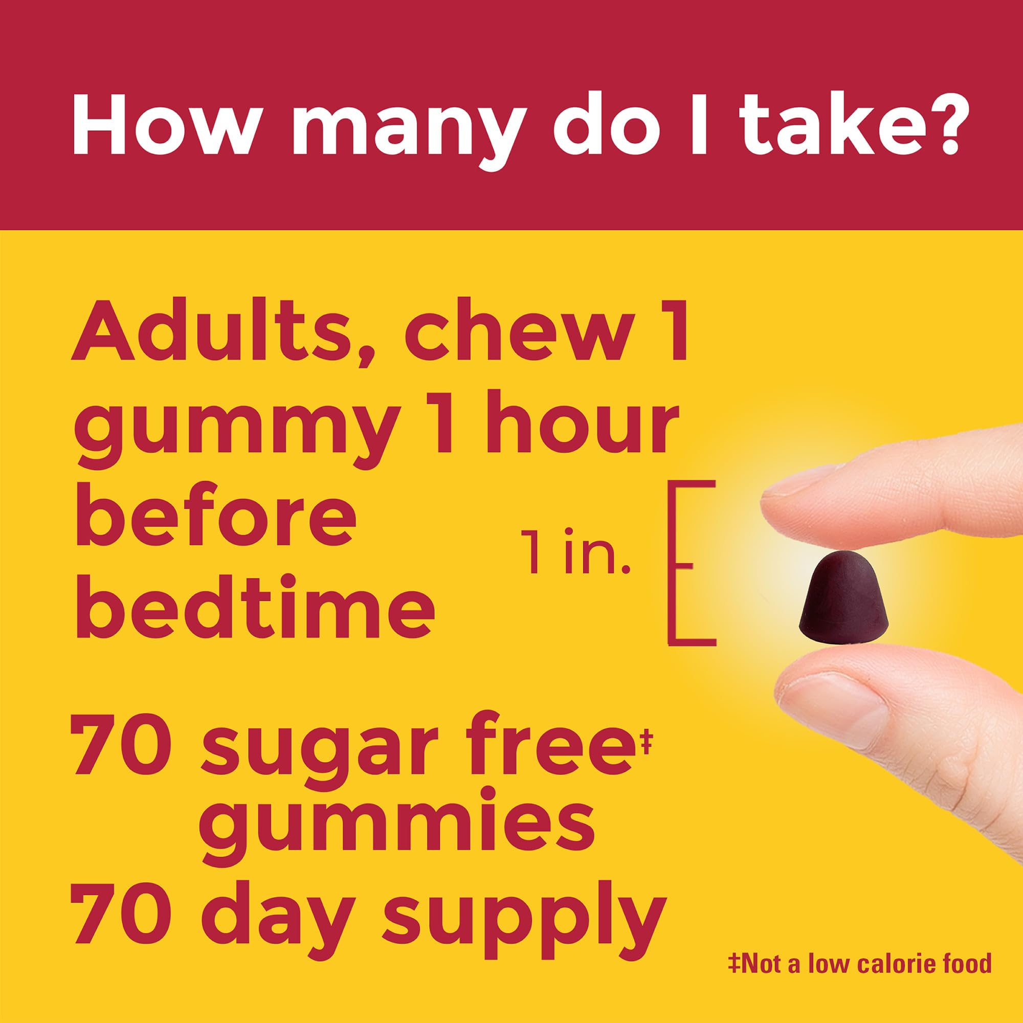 Gummies spilled from bottle showing berry shape and color