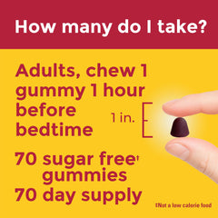 Ingredients note highlighting sugar free gluten free and aspartame free