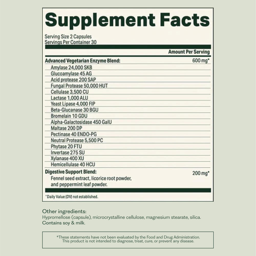 Lifestyle image representing digestion support with Nature M.D. Enzyme 365