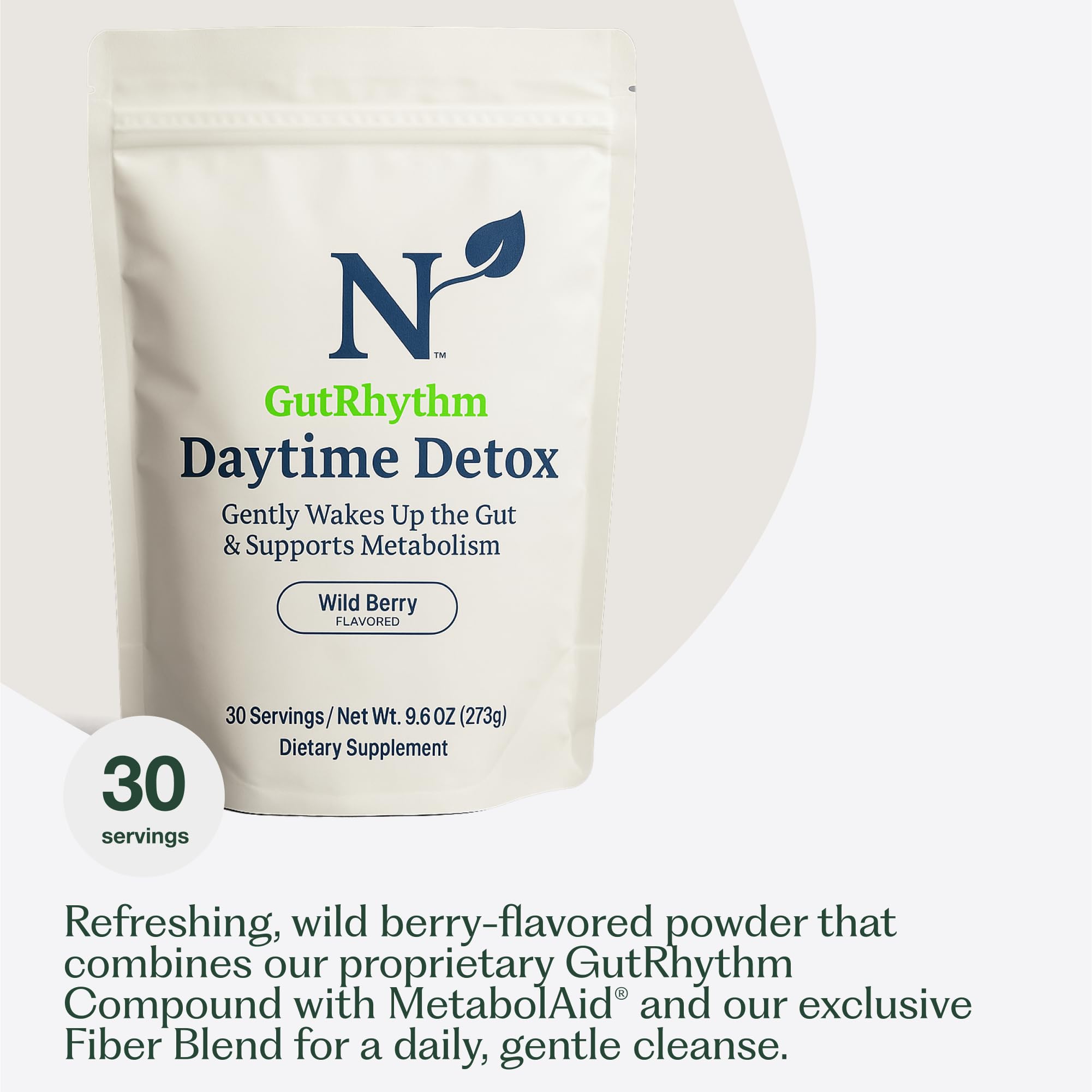 GutRhythm Daytime Detox packaging image