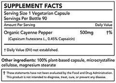Bottle displaying 90 capsules per bottle