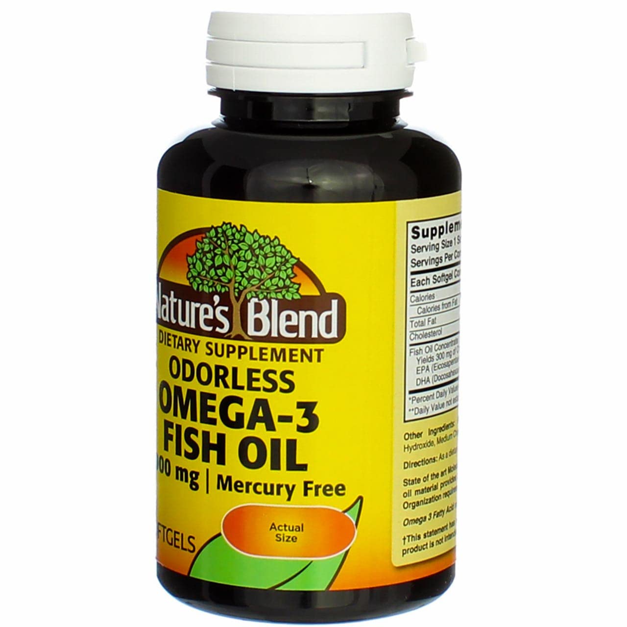 EPA and DHA Omega-3 representation