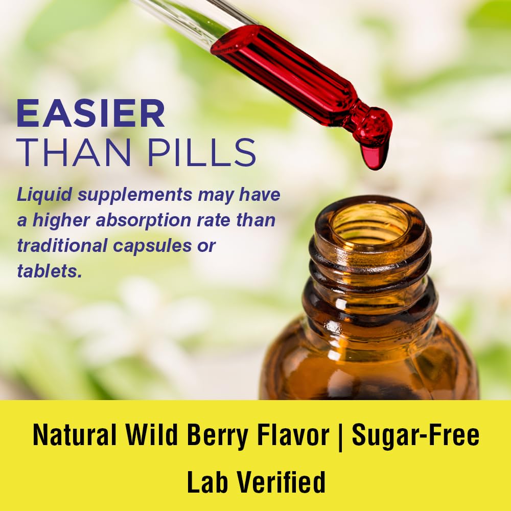 Dropper dispensing vitamin B-12 liquid