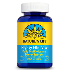 Nature's Life Mighty Mini Vite bottle front view